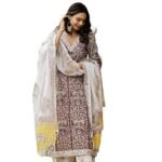 Fashionably Traditional, Comfortably Chic: Embrace Ethnic Fashion with Our Cotton Blend Ethnic Sets!